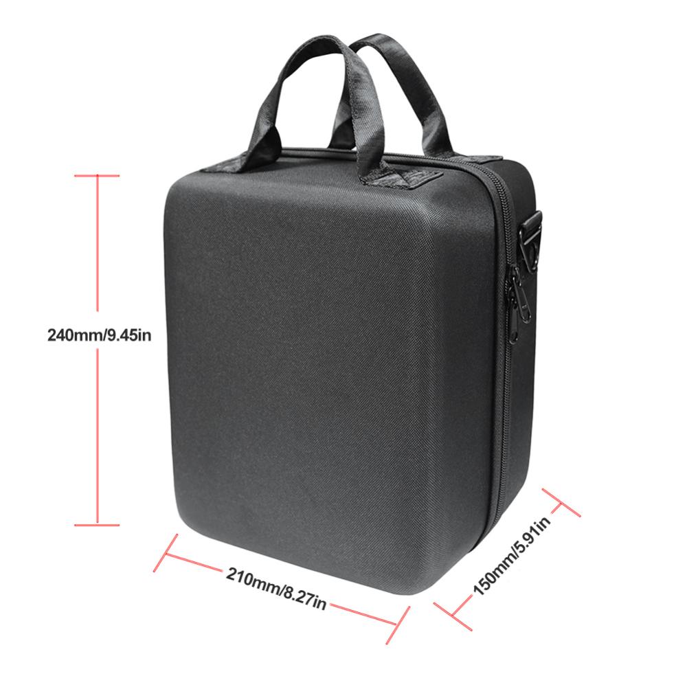 Portable Storage Bag EVA Carrying Bag Case Protective Shockproof with Shoulder Strap for Devialet Mania Outdoor Speaker