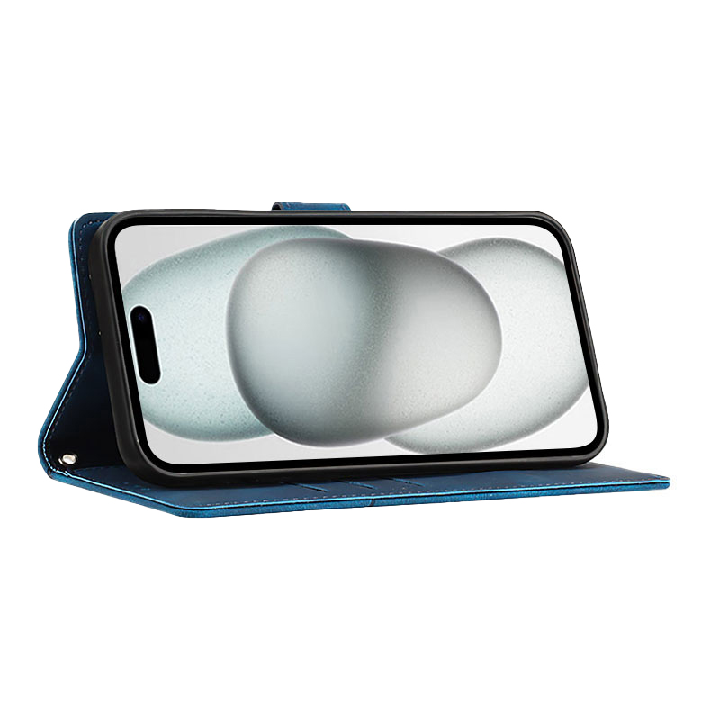 For OnePlus 9 8T 10 11 12 13 Pro Flip Cover Smiling Embossed Pattern Foldable Stand RFID Shielding Protection For OnePlus 9R 10R 11R 12R 10R Prime Back cover Phone Cases. 