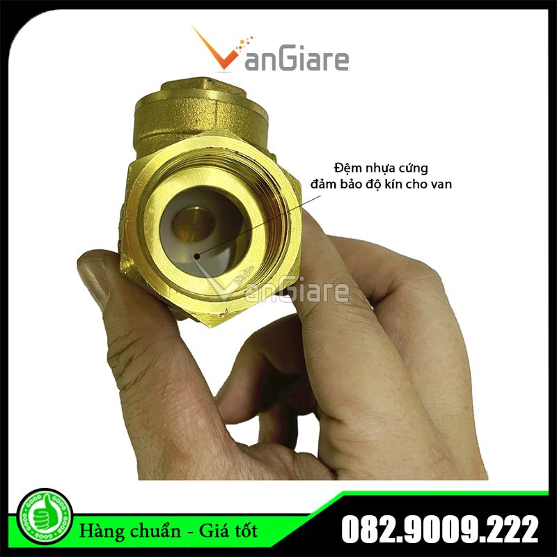 Van nước 1 chiều lá lật có đĩa đệm Đài Loan phi 21 27 34