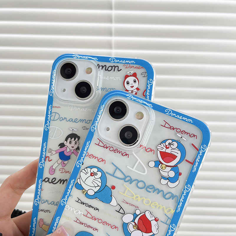 Phone Casing Redmi Note 13 pro 5g Note13 pro+ 5g Cute Cartoon Doraemon Pattern Shockproof Clear Soft Silicone Case Redmi Note 13pro+ Note13 pro 5g Classic Phone Casing Cover