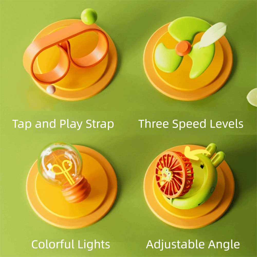 Summer%20Supplies%20Handheld%20Mini%20Fan%20Mini%20Kids%20Wearable%20Fan%20Soft%203%20Speeds%20Cute%20Watch%20Fan%20Watch%20Toy%20Rechargeable%20Bracelet%20Fan%20Children%20-%20Image%202
