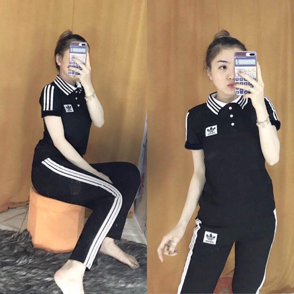 [HCM]sét bộ đồ adidasss cotton cao cấp