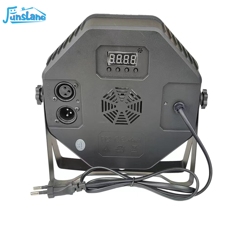 FunsLane Stage Dj Lights With 9 Lighting Modes, Remote Control, 18 Led RGB Led Stage Lights, DMX512 Director Portable Party Lights For Parties , Birthday, Wedding