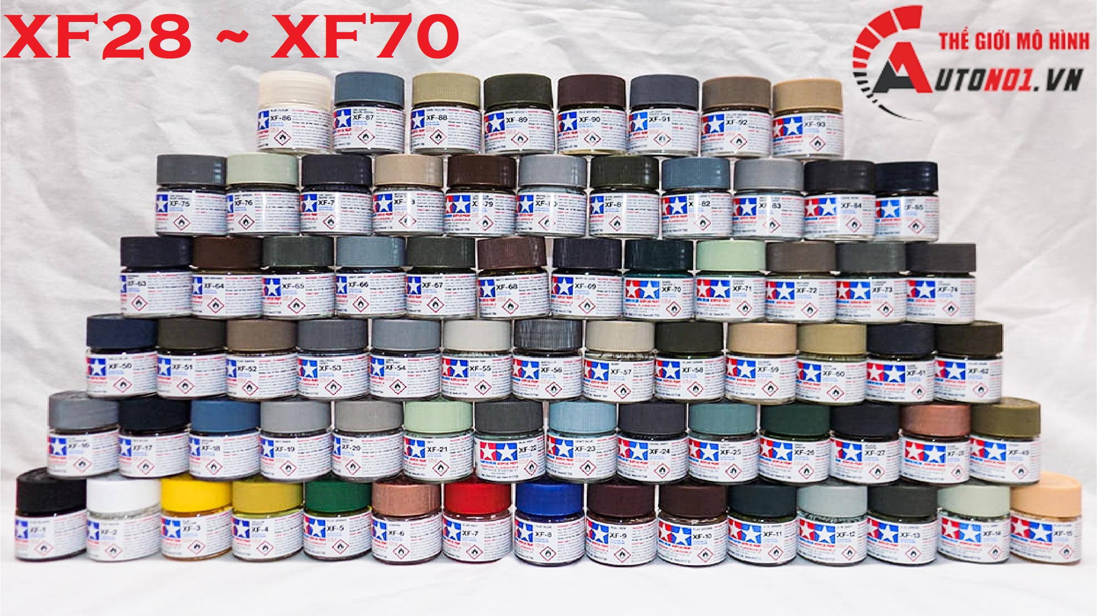 Acrylic ( XF28 ~ XF60 ) sơn mô hình gốc nước 10ML Tamiya