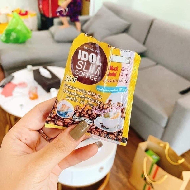 Cà phê sữa giảm cân Idol Slim Coffee 3 In 1 TK Natural Thái Lan