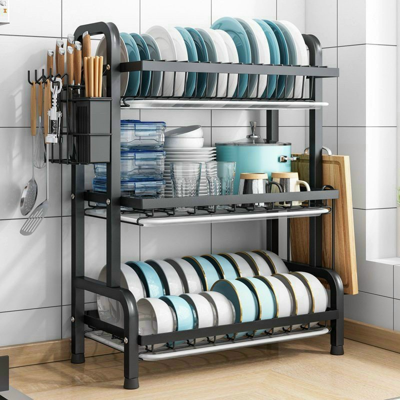 Kệ úp bát 3 tầng 42x25x64cm