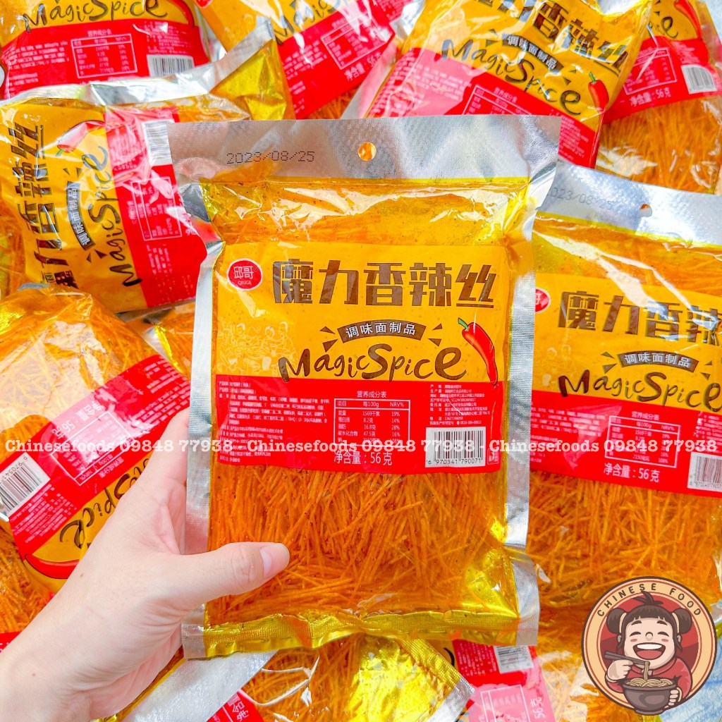 Tăm Cay Magic Spice Ăn Vặt Tuổi Thơ Que Cay