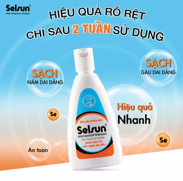 Dầu gội chống gàu Selsun 100ml và 50ml