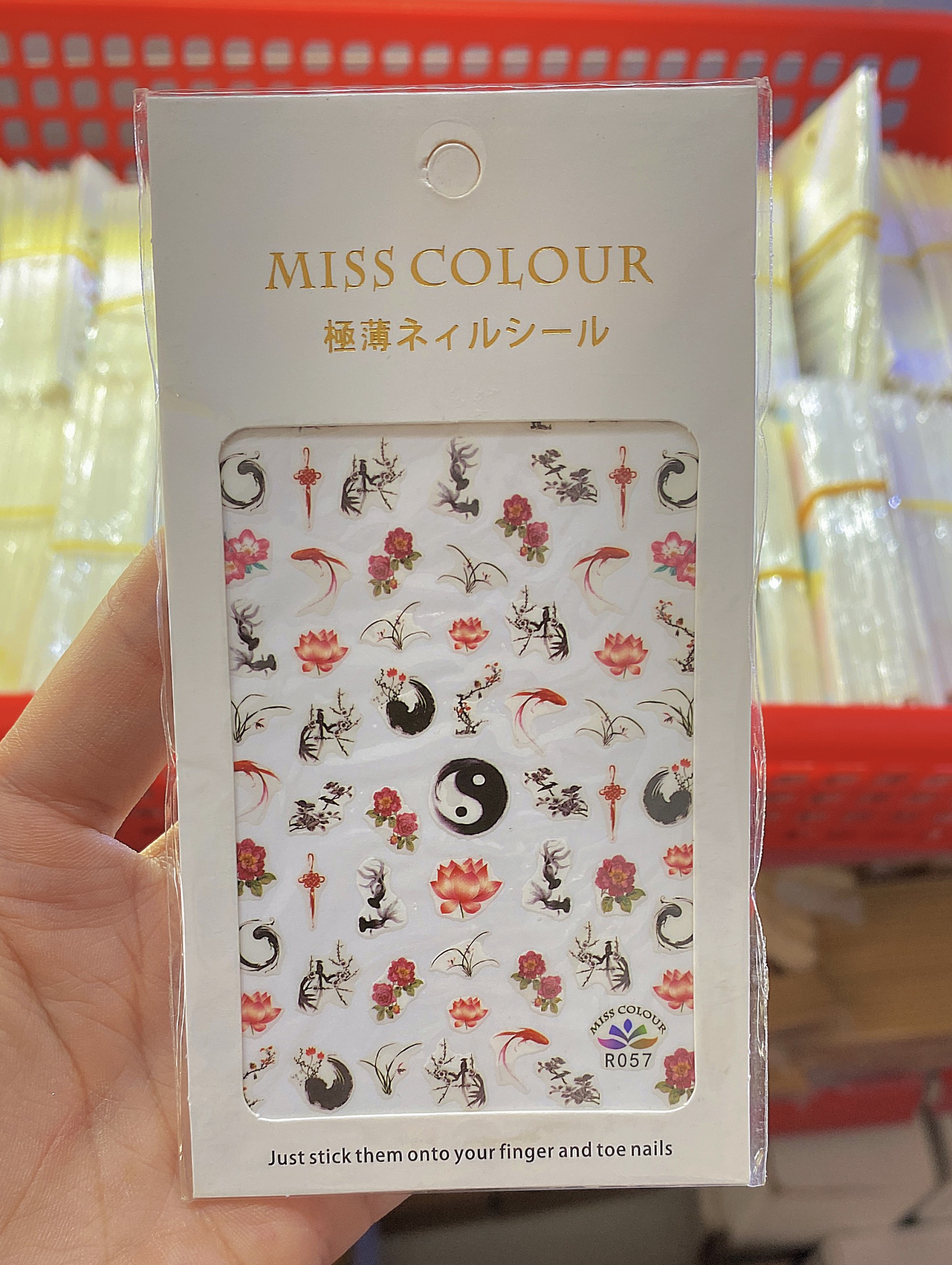 Hình dán Sticker trang trí móng tay - Mini Nails