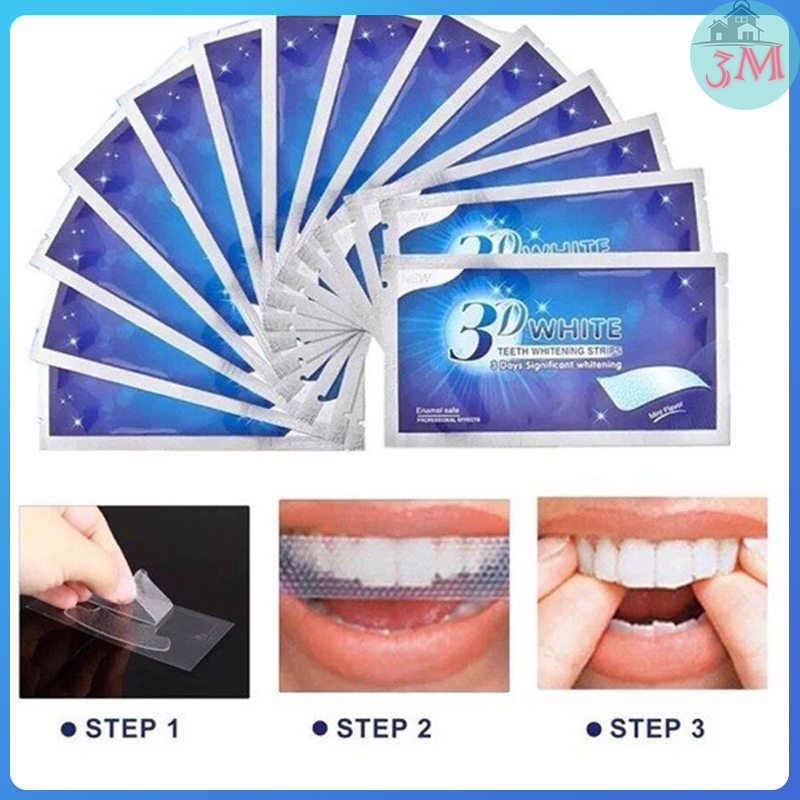 Miếng Dán Trắng Răng 3D/5D White