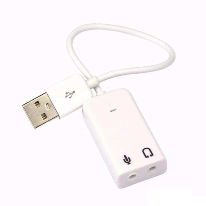 Usb ra Sound Có Dây 7.1 ( Cáp Chuyển Đổi Từ USB ra âm thanh và mic cổng 3.5)