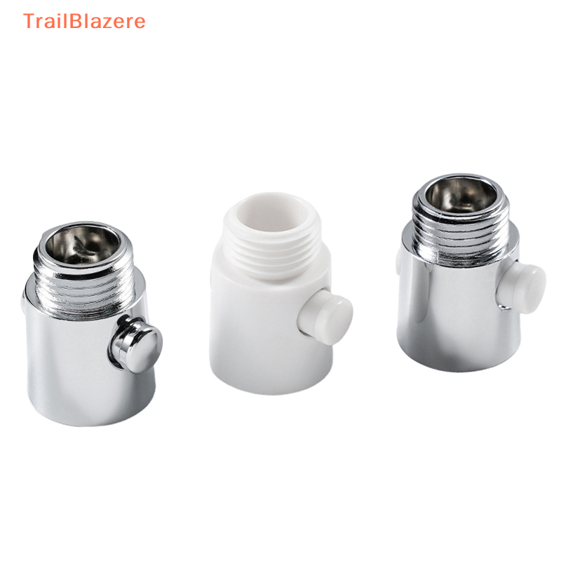 TrailB Solid Brass Shower Head Arm Diverter Valve Shower Head Bidet Sprayer Head Water Shut-Off Valve