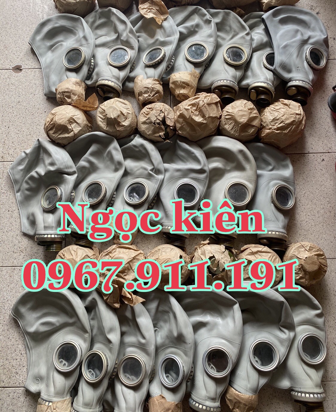 Mặt nạ phòng độc Nga có vòi 2Y-3Y-4Y