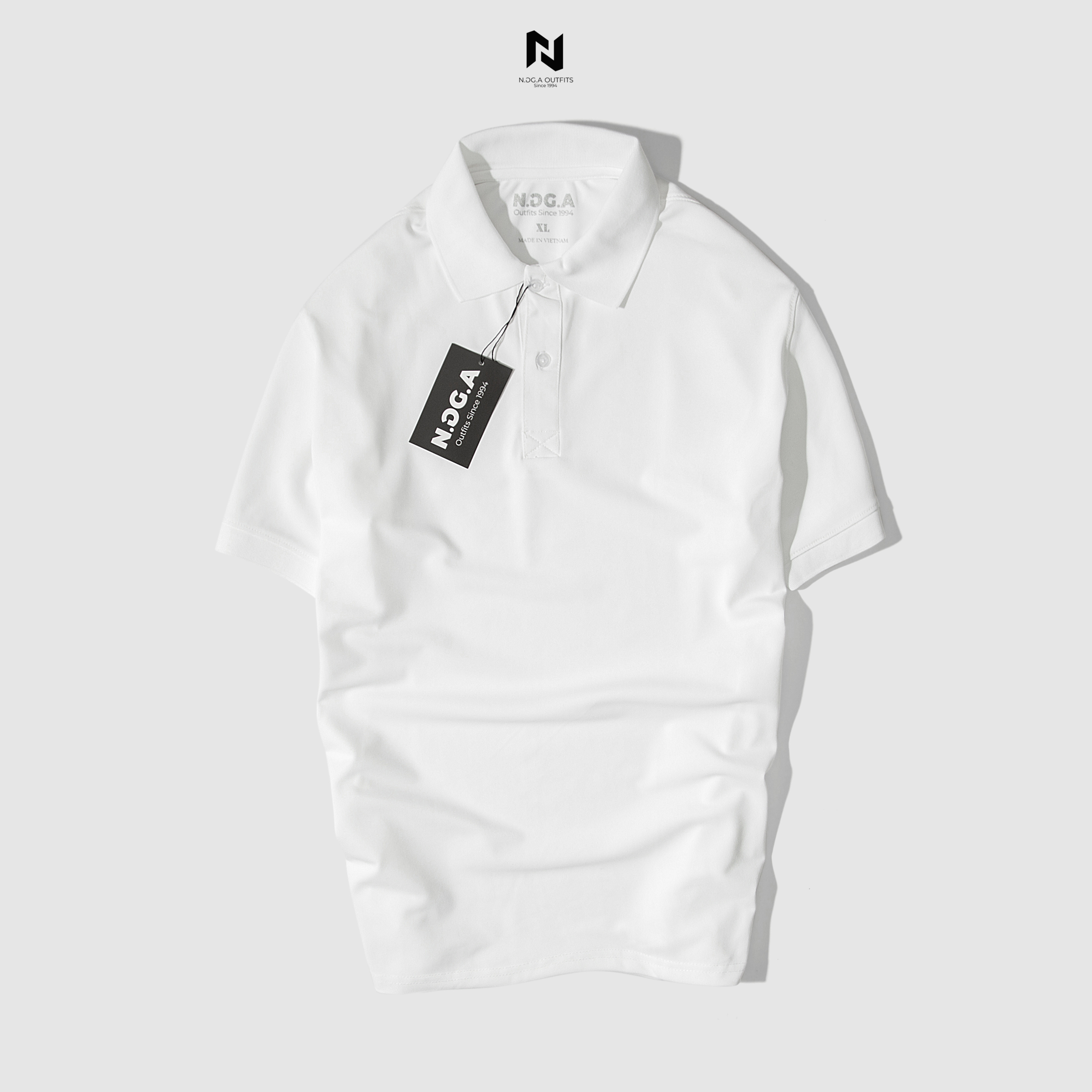 Áo Polo Nam Basic nhiều màu N.GG.A Chất Cotton