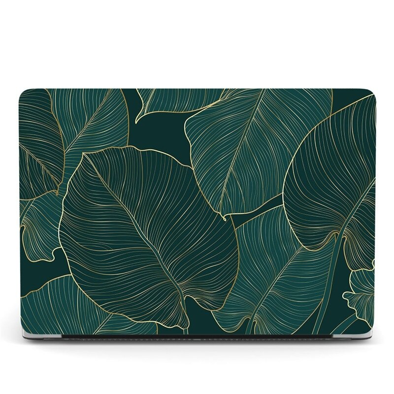 1 tropical leaves for macbook air m1 case 2020 laptop for macbook pro 13 inch case m2 2022 matte 12 13.3 shell 13.6 14 2023 cover