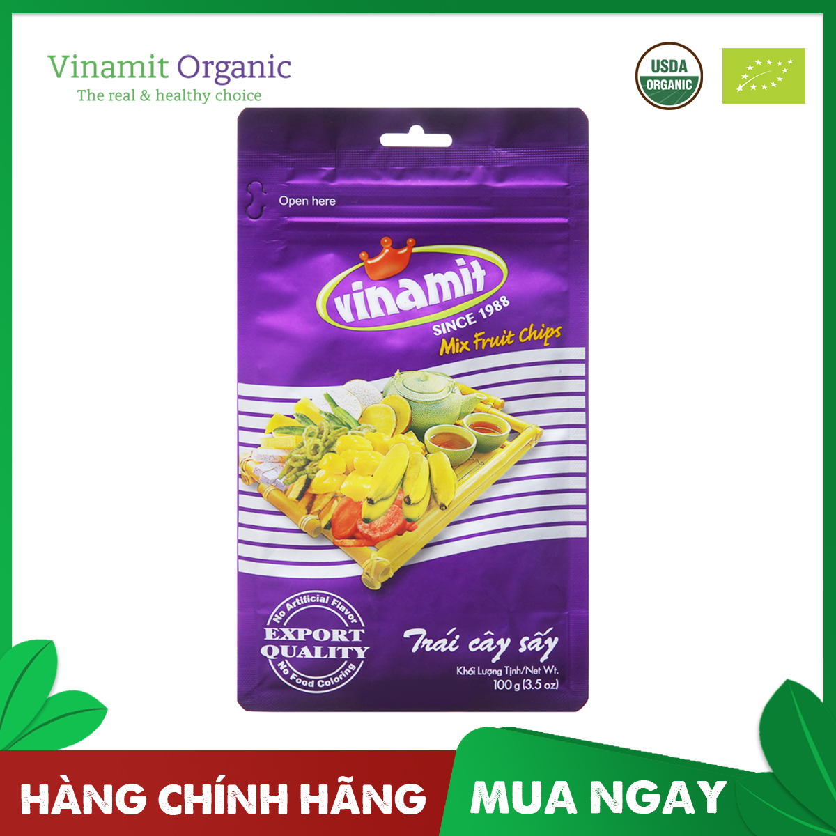 Trái Cây Sấy VINAMIT 100g
