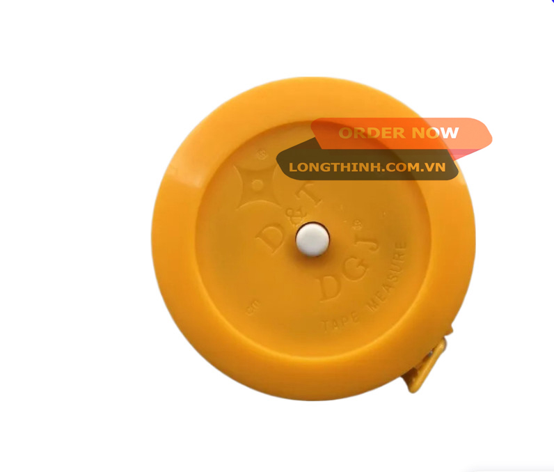 Thước cuộn nhỏ D&T chiều dài dây thước 150cm có nút bấm