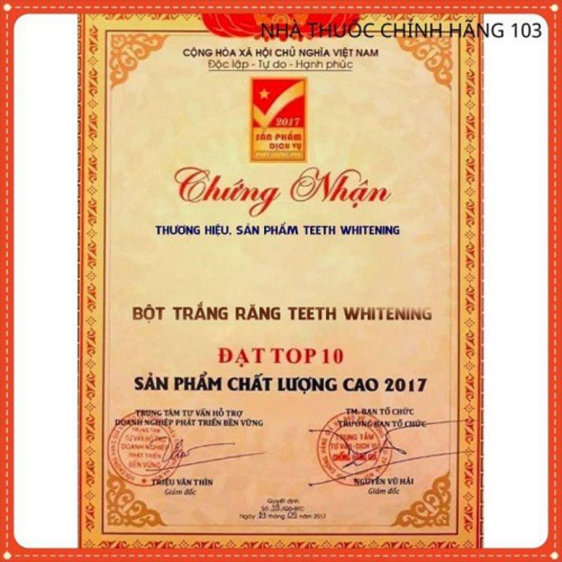 Tẩy trắng răng - Bột than tre hoạt tính 30gr