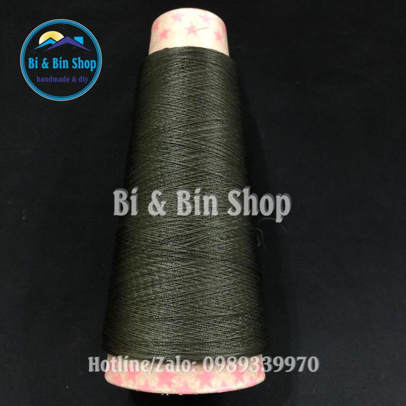 Chỉ nilon số 2 kết cườm đính hạt, may túi xách bền đẹp
