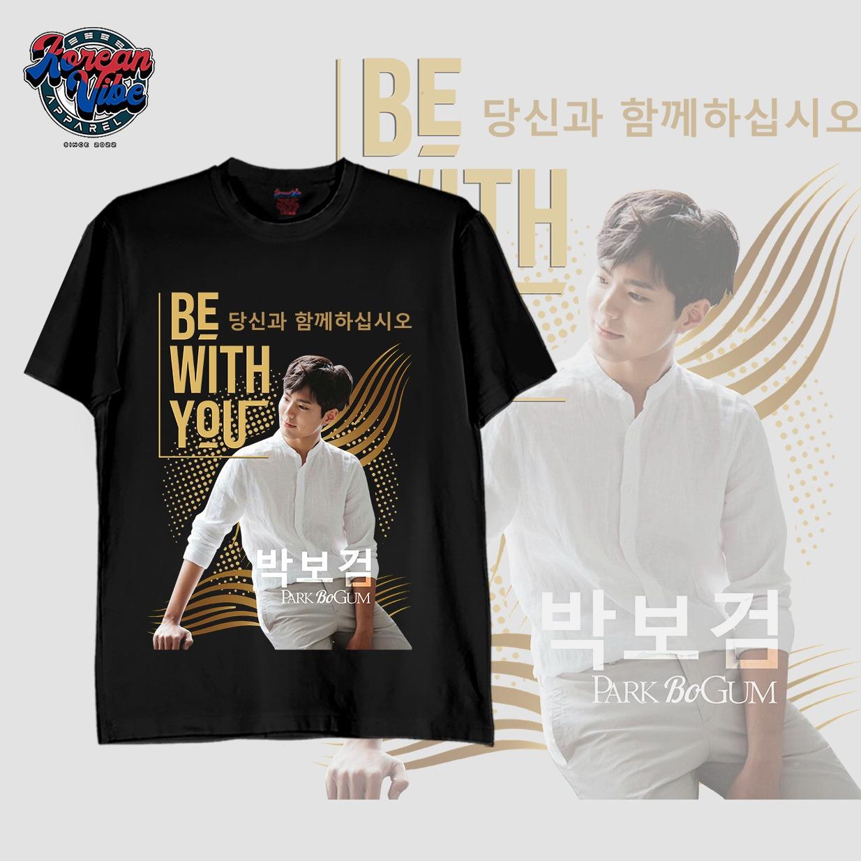 PARK BO GUM Be with you パクボゴム ファンミTシャツ Korea Preorder] Park Bo Gum Official Merch 