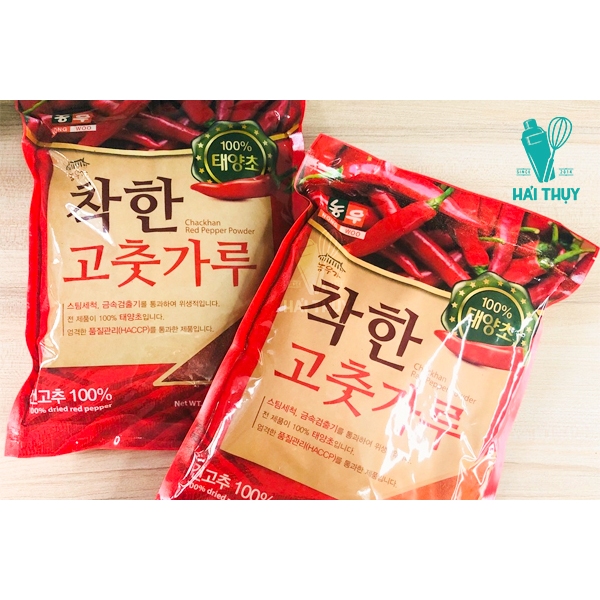 Ớt bột Hàn Quốc Nong Woo Làm Kim Chi Rất Ngon 500g