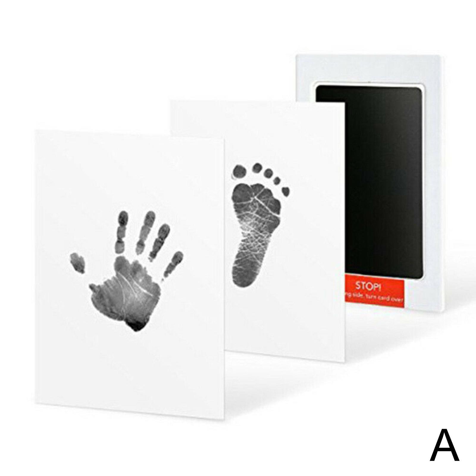 Newborn Baby Footprints Handprint Ink Pads Kits For DIY Frame Accessories Photo Souvenir Cat Baby Dog Prints Newborn Paw Pet Q3C5