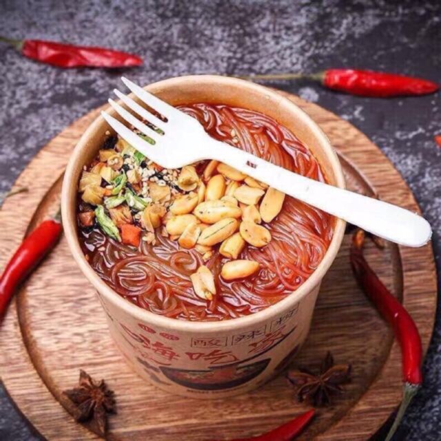 [Loại 1] Thùng 6 hộp miến chua cay Trùng Khánh