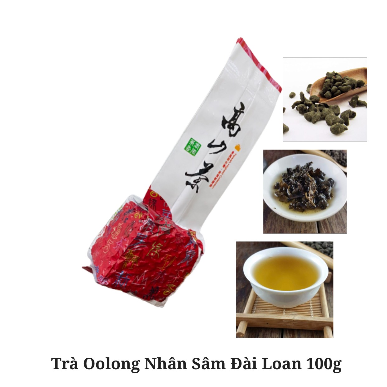 [Hcm]Oolong Tea with Taiwan Ginseng 100g
