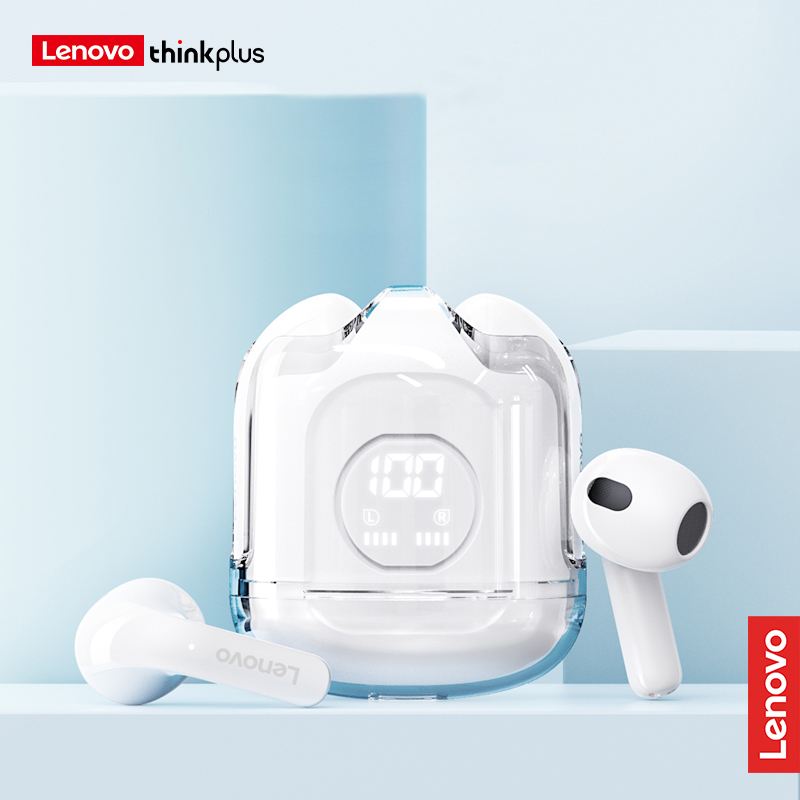 Lenovo thinkplus xt65 Tai nghe TWS bluetooth không dây 5.3 Tai nghe nhét tai âm bass âm thanh nổi điều khiển bằng cảm ứng giảm tiếng ồn Thời gian đợi lâu Màn hình LED Tương thích với IOS Android