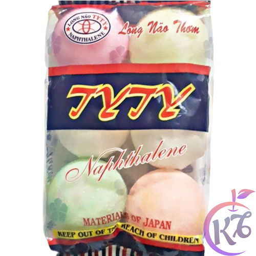 Long não thơm Ty Ty bịch 6 viên lớn xua đuổi chuột, côn trùng, kiến, gián - băng phiến TYTY thơm phòng