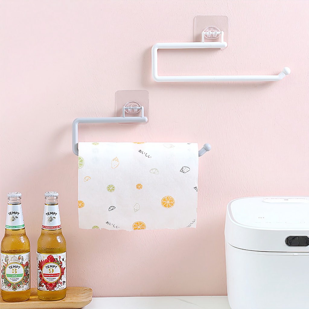Giá treo cuộn khăn giấy tiện lợi chuyên dụng cho nhà bếp / nhà tắm -Aeneas Shop