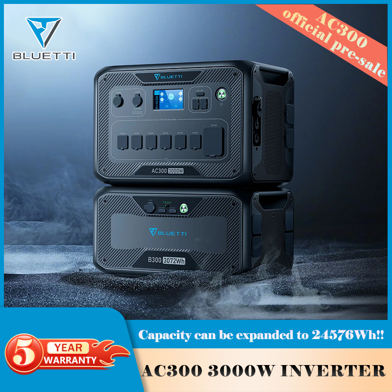 BLUETTI AC300 Inverter Module Generator | 3,000W ( Requires The B300 to  Work )
