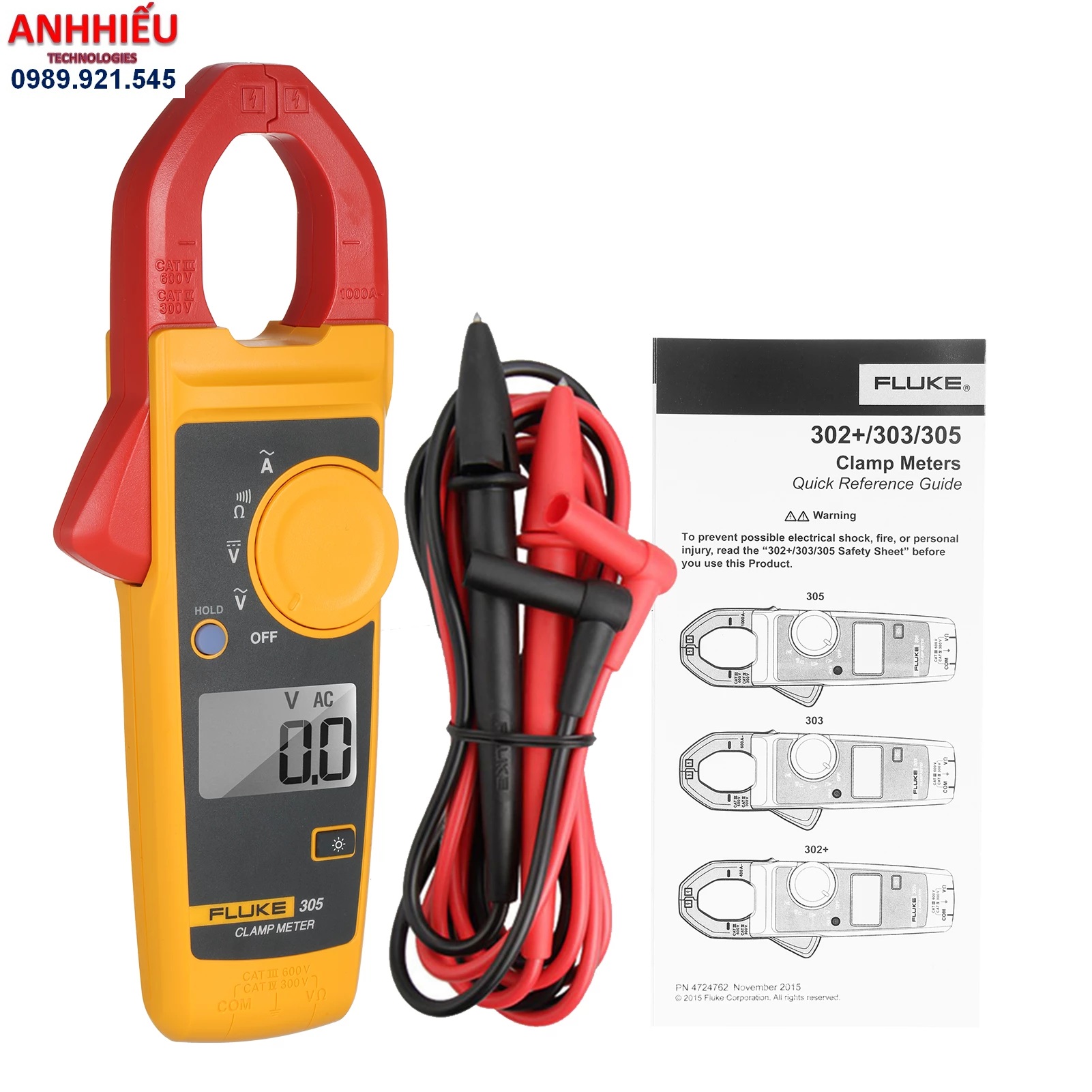 Ampe kìm Fluke 305 [CHÍNH HÃNG]