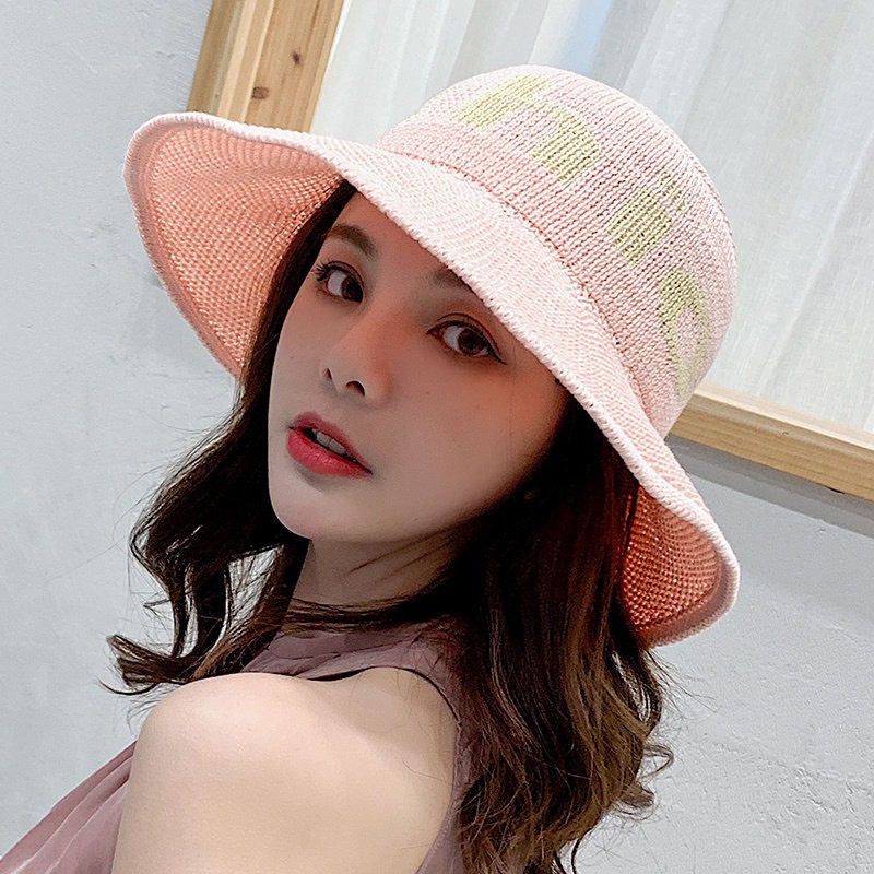 Mũ rộng vành đi biển thời trang - nón rộng vành đính nơ siêu hot 2022