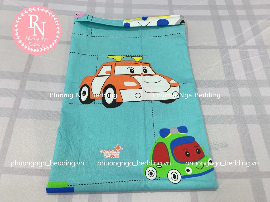 Vỏ gối ôm 30x80cm cotton Thắng Lợi cho bé