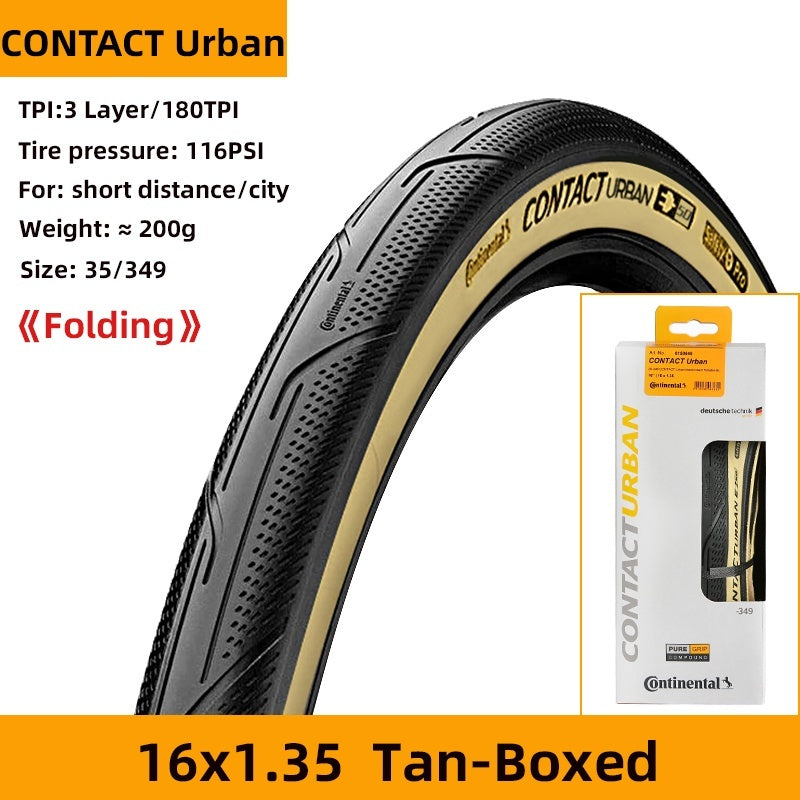 Continental Contact Urban 16 inch 35-349 16x1.35 Folding Bike Tire