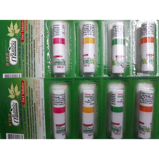 Ống dầu hít bạc hà thông nghẹt mũi thái lan