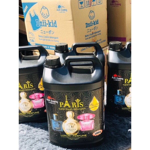 NƯỚC GIẶT PARIS CAN LỚN 5L