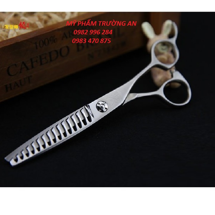 [Hàng cao cấp] Kéo tỉa tóc răng to ăn tóc 50% (14 Răng)