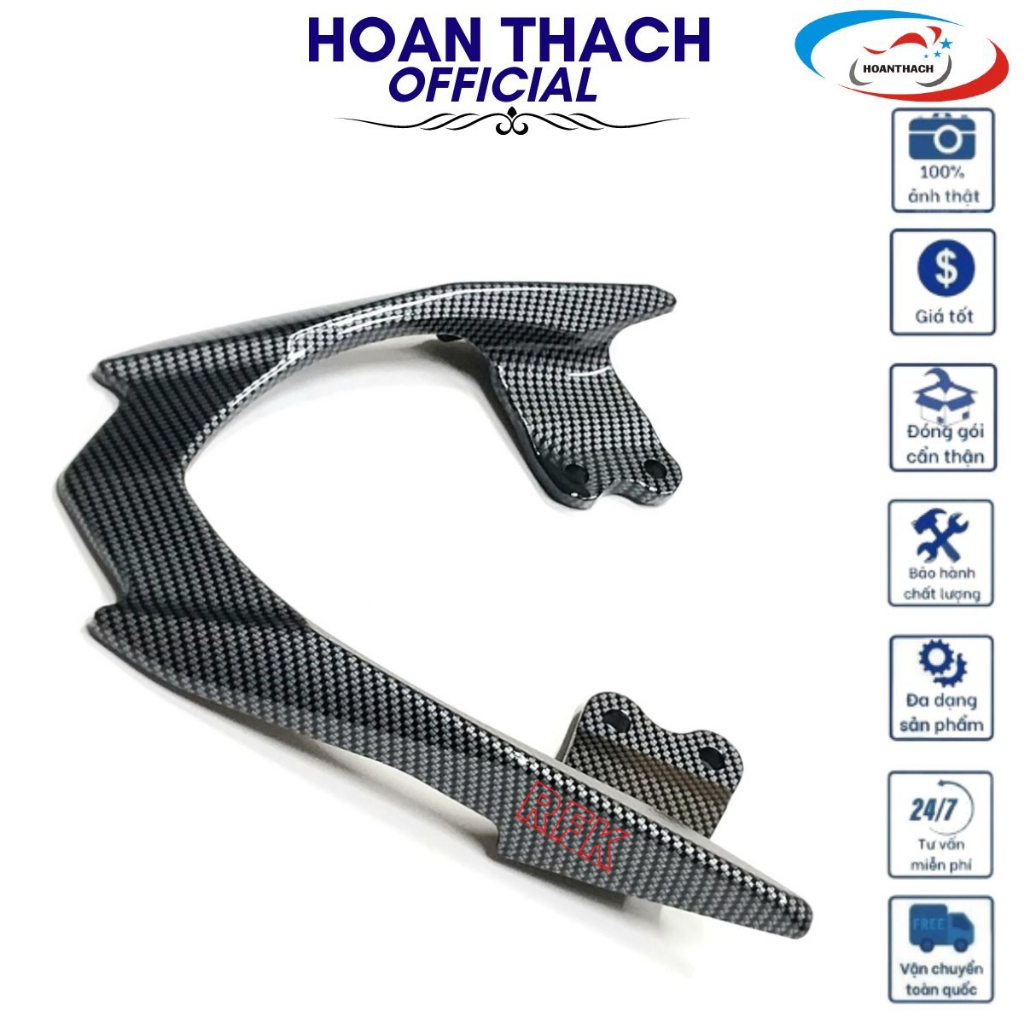 Cảng Tay Dắt Sau Cho Xe Máy Exciter 150 Sơn Carbon HOANTHACH SP007734