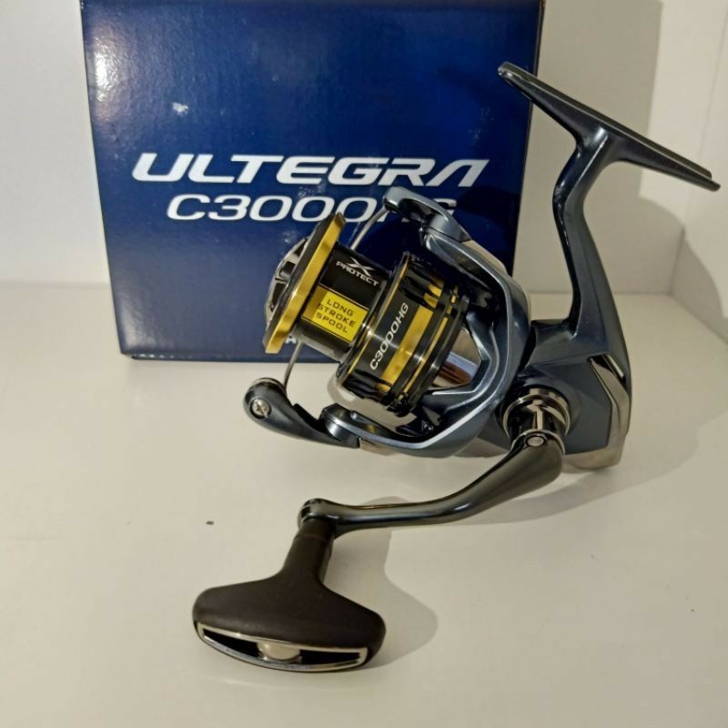 harga reel shimano ultegra c3000hg Reel SHIMANO ULTEGRA C3000HG katrol pancing C 3000 HG power handle Gear  Ratio 6.0:1 Spin Casting Reel 3000 Series - Lazada