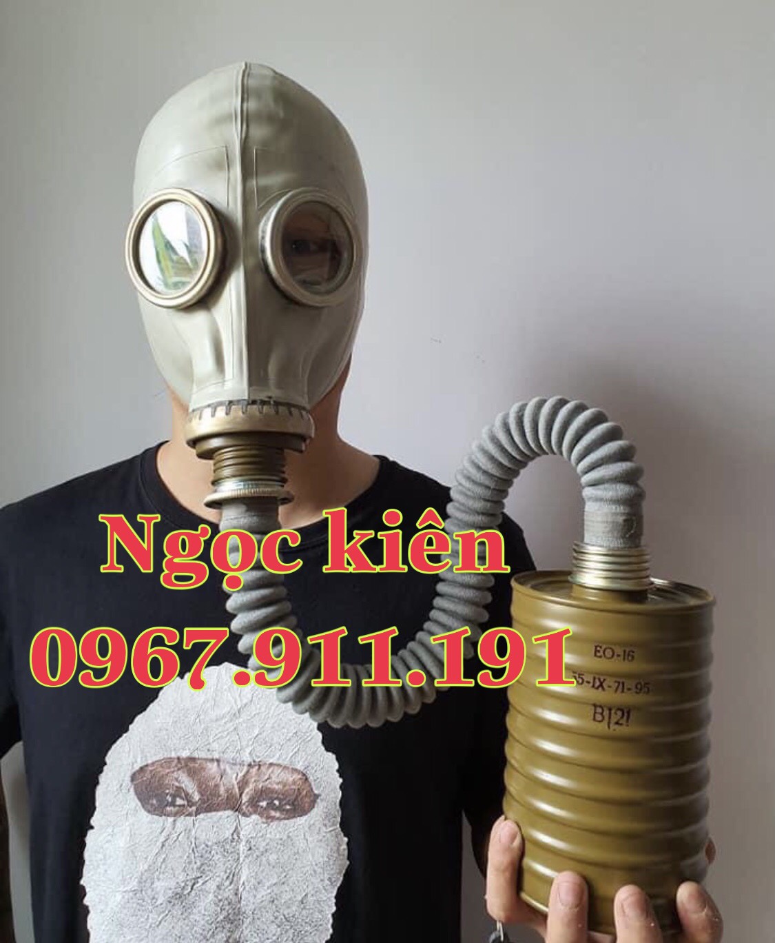 Mặt nạ phòng độc Nga có vòi 2Y-3Y-4Y