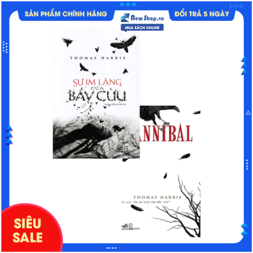Sách - combo hannibal và sự im lặng của bầy cừu - newshop