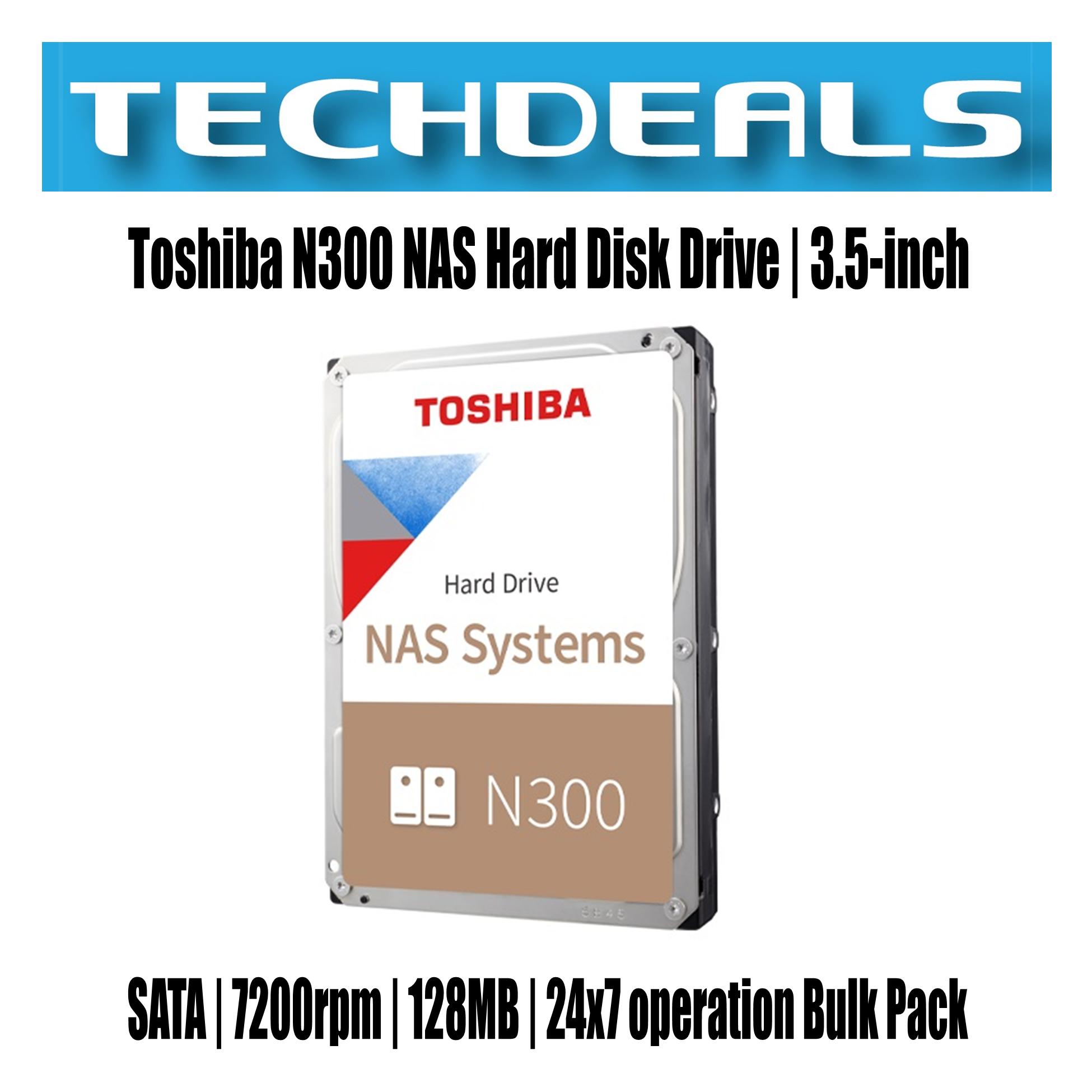 Toshiba N300 4TB NAS 3.5-Inch Internal Hard Drive 