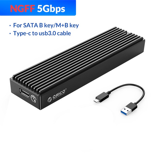 Orico box nvme m.2 pcie nvme usb3.1 type-c tản nhiệt nhôm cao cấp nvme box ngff box vỏ ổ đĩa cứng ngff m2 ssd nvme usb type c gen2 10gbps pcie ssd m2 sata ngff 5gbps m.2 nvme m.2 ssd