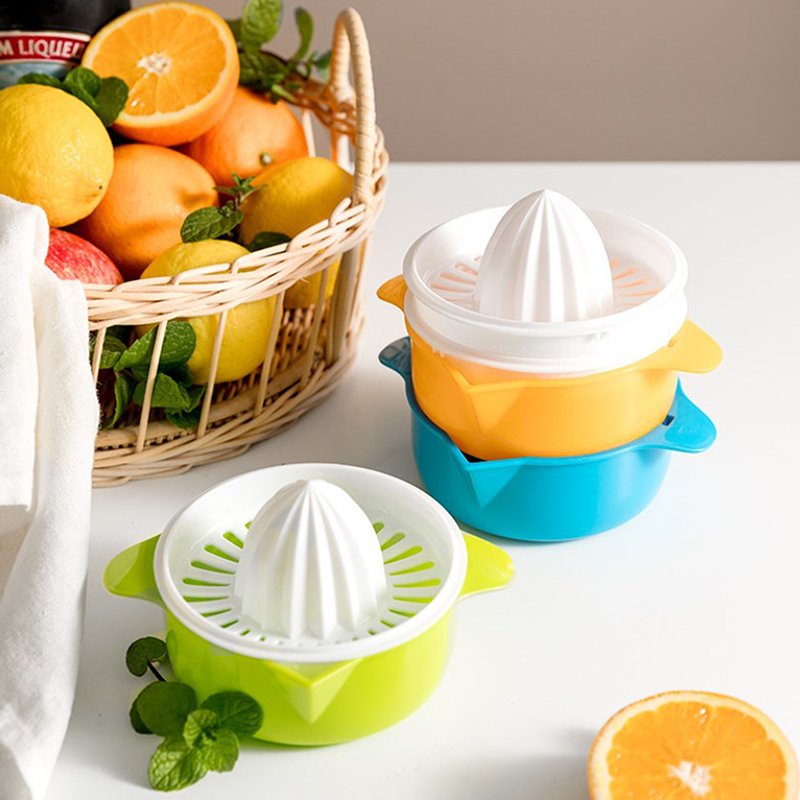 Orange Manual Lemon Juicer Mini Fruit Juicers Wooden Lemons