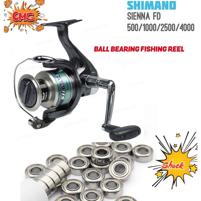 máy câu shimano sienna 4000fd Bộ vòng bi bạc đạṇ máy câu cá Sienna FD