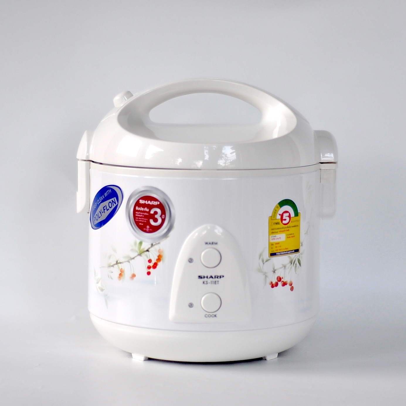 Nồi cơm điện nắp gài Sharp 1 lít KS-11ET