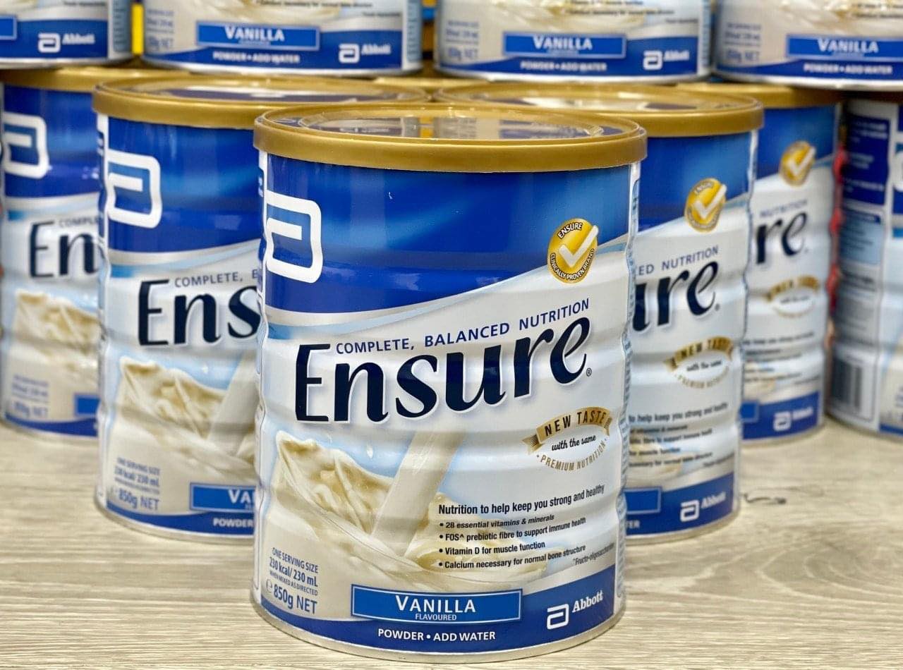 [Date 8.2024] Sữa Bột Ensure Úc Lon 850g
