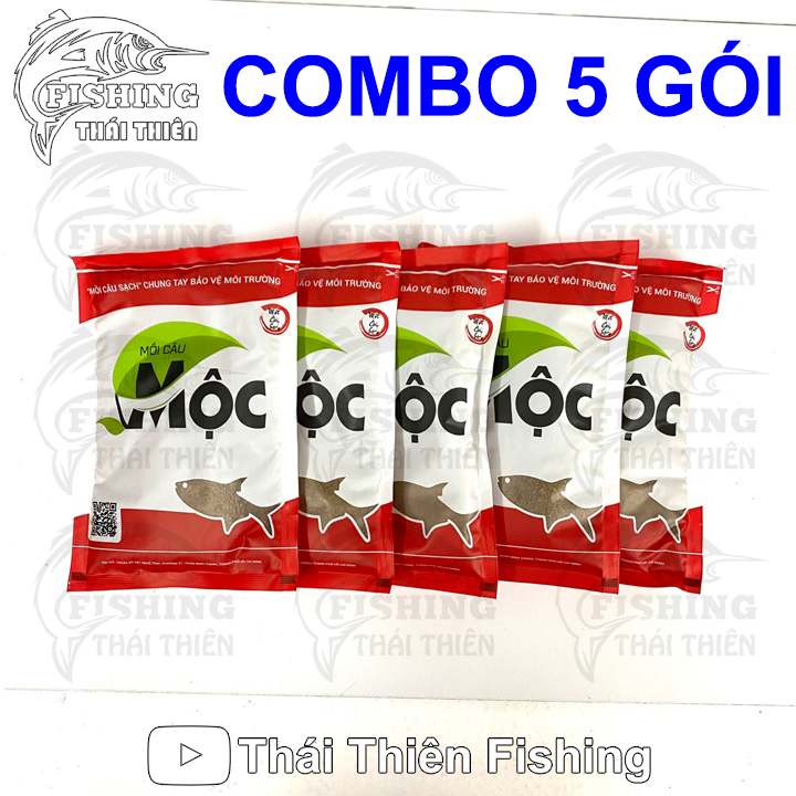 Mồi Câu Cá, Mồi Mộc Đỏ Chuyên Trắm, Chép, Trôi Trê, Chim